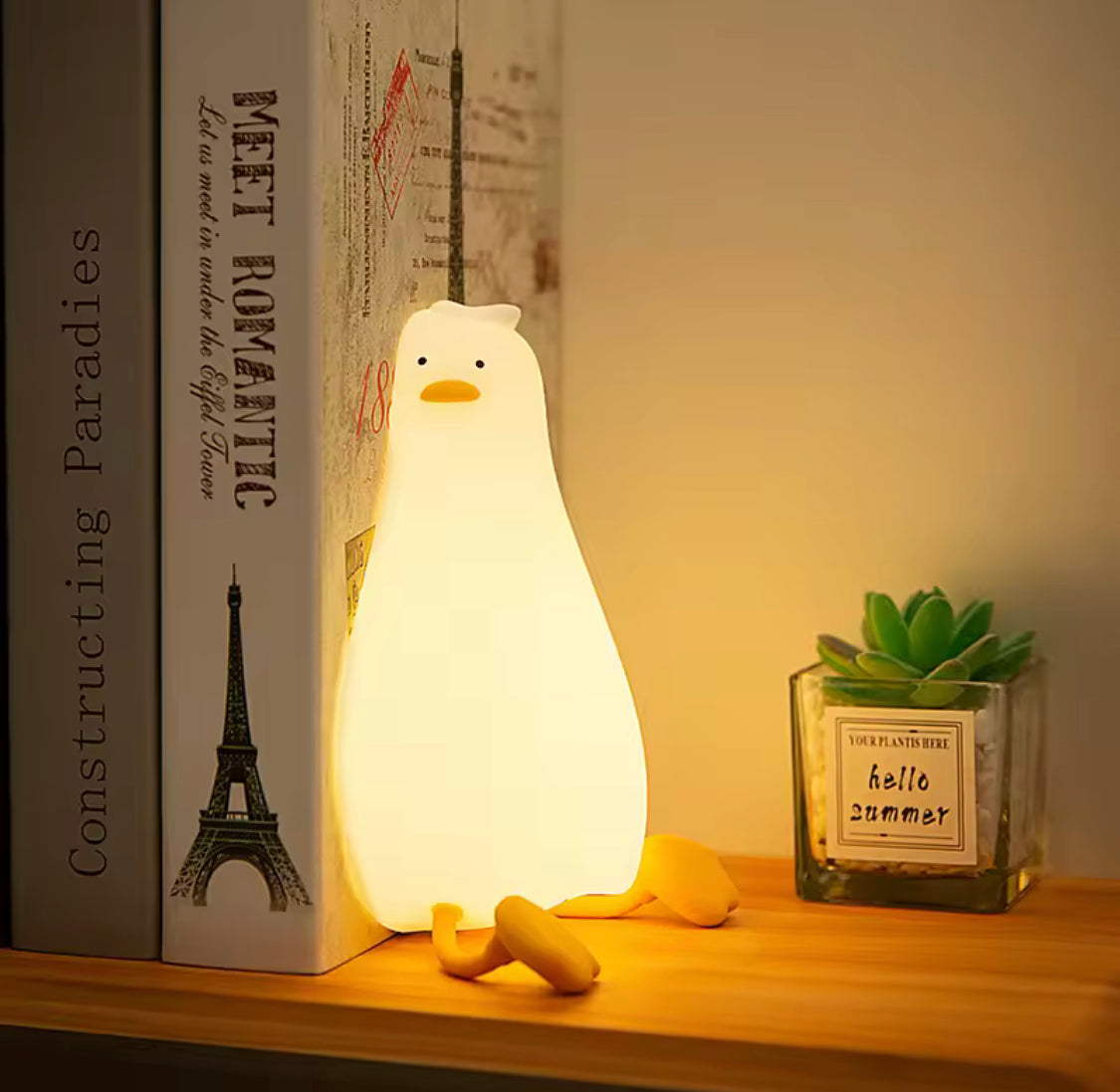 Rechargeable Lazy Duck Lamp, Multipurpose Silicon Touch Sensor Tap Light, Baby Kids Bedside Night Light, Duck Shape Mobile Phone Holder, Duck Lamp For Room Decoration Rechargeable Lazy Duck Lamp, Multipurpose Silicon Touch Sensor Tap Light, Baby Kids Bedside Night Light, Duck Shape Mobile Phone Holder, Duck Lamp For Room Decoration